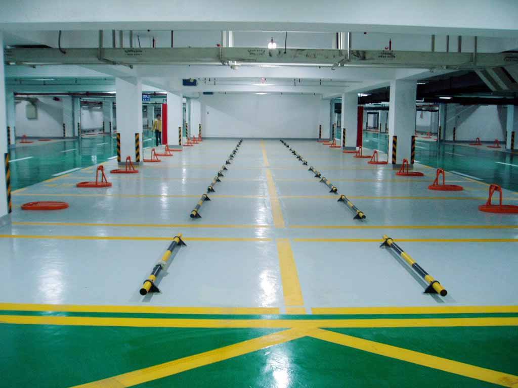 北京停车场车位划线厂家|地下车库划线厂家价格 